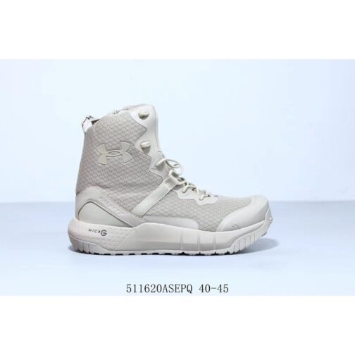 Botas Tácticas blancas UA Micro G con cierre - Imagen 4